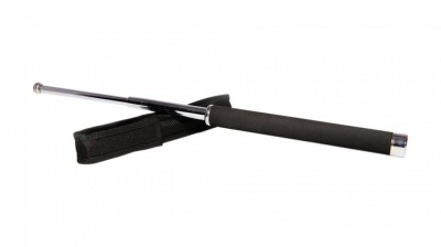 Baston telescopic 65 cm argintiu foto