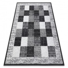 Covor BCF Morad RAFIA Dreptunghiuri, geometric - gri, 120x170 cm