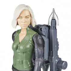 Figurina Avengers 12 Inch Titan Hero Power Pack Black Widow foto