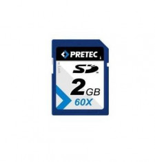 Card PRETEC SD 2GB , 60x foto