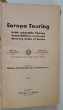 EUROPA TOURING , MOTORING GUIDE OF EUROPE , 1938