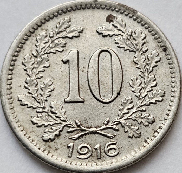 10 heller 1916 Austria, km#2822
