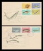 1960 Romania - 2 FDC Piscicultura, LP 510, Romania de la 1950, Fauna