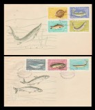 1960 Romania - 2 FDC Piscicultura, LP 510