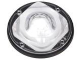 Lentilă LED Rotundă din Silicon Transparent Negru