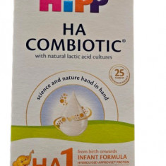 Lapte praf HA 1 Combiotic lapte de inceput de la nastere, 350 g, HiPP