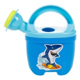 Stropitoare pentru plaja cu design rechin, albastra, 0.42L, CMCLASS