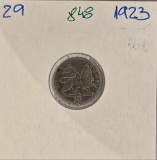 848 Ethiopia Etiopia 10 Matonas - Hail&eacute; Selassi&eacute; I 1923 (1931) KM#29