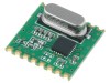 Receptor RF FM FSK 433,92MHz SPI -121dBm 1,8-3,6VDC