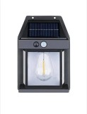 Lampa solara de perete LED cu senzor de miscare fara fir 3W Coba