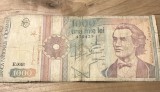 (1) Romania bancnota 1000 lei 1991 Septembrie