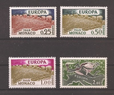 Monaco 1962 - EUROPA CEPT, MNH foto