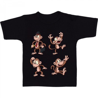 Tricou &amp;quot; 4 maimute &amp;quot; foto