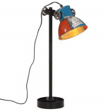 VidaXL Lampă de birou 25 W, multicolor, 15x15x55 cm, E27