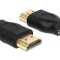 ADAPTOR HDMI MICRO D MAMA &gt; HDMI A TATA 65507 DELOCK
