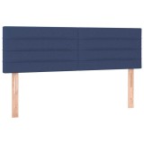 Cumpara ieftin Tablii de pat, albastru, 144x5x78/88 cm, textil