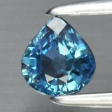 ~ &gt; SAFIR NATURAL ALBASTRU SUPERB (para)- 0,39 ct. Certificat de Autenticitate !