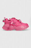 Cumpara ieftin GOE sneakers din piele culoarea roz, MM2N4013.FUCHSIA