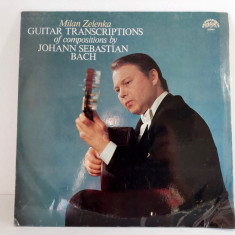 Milan Zelenka Guitar Transcriptions Of Compositions Johann Sebastian Bach vinil