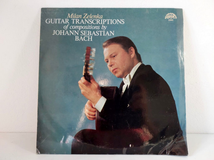 Milan Zelenka Guitar Transcriptions Of Compositions Johann Sebastian Bach vinil