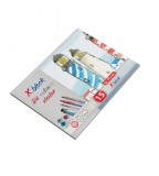 Bloc Desen A3 Herlitz X.Block, 15 File, 120 g/mp, Coperta Policromă - H&acirc;rtie de Calitate