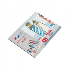 BLOC DESEN HERLITZ X.BLOCK A3 15 FILE 120 GRAME POLICROM