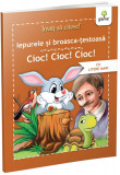 Invat sa citesc! Iepurele si broasca testoasa. Cioc! cioc! cioc!, Gama