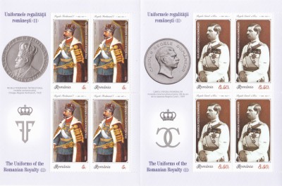ROMANIA 2020 - ZIUA MĂRCII POȘTALE UNIFORMELE REGALITĂȚII (II) MINICOLI LP2291 foto