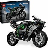 Set de Construcție Lego Technic 42170 Kawasaki Ninja H2R Negru 643 Piese