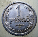 1.197 UNGARIA WWII 1 PENGO 1941, Europa, Aluminiu