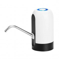Pompa automata pentru bidoane apa, 4 W, 1200 mA, acumulator, incarcare USB foto