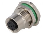 Soclu M12 5 PIN mamă Profibus IP67 60V 4A