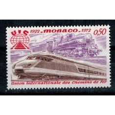 Monaco 1972 - Tren, caile ferate, neuzat