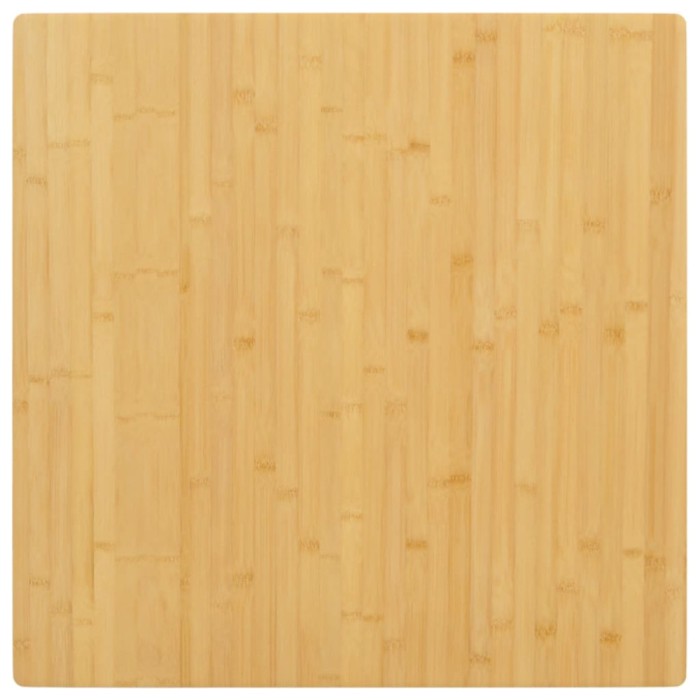 Gossi blat de masa, 70x70x1,5 cm, bambus
