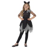 Costum pisica deluxe pentru fete 145-158 cm 10-12 ani