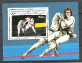 Mauritanie 1987 Sport, perf. sheet, used O.035, Stampilat