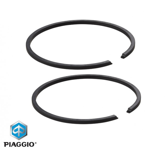 Set segmenti originali Piaggio Ape Car P2 - P3 - Ape TM P602 (82-83) - Ape TM P703 (84-16) 2T AC 220cc D68.00x2.50 (inchidere laterala)