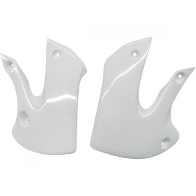 Laterale radiator Kawasaki KX65/00-18 KLX110/02-09,albe Cod Produs: MX_NEW KA03733047 foto