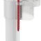 Flotor WC 3/8 cu filet alama alimentare verticala