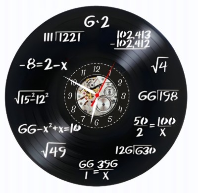 MATEMATICA- ceas de perete foto