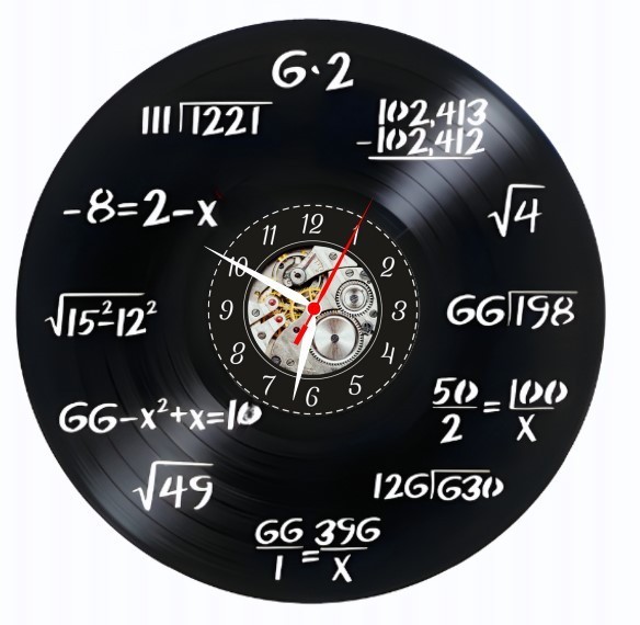 MATEMATICA- ceas de perete