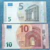 5 Euro 2013 Austria + 10 Euro 2014 Germania / Lot 2 bancnote necirculate unc