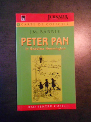 J. M. BARRIE - PETER PAN IN GRADINA KENSINGTON foto