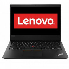 Laptop Lenovo ThinkPad E480, Intel UHD Graphics 620, RAM 8GB, SSD 256GB, Intel Core i7-8550U, 14&amp;amp;quot;, No OS, Black foto