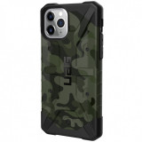 Husa Plastic Urban Armor Gear UAG PATHFINDER pentru Apple iPhone 11 Pro, Forest Camo, Verde