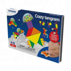 Joc magnetic Tangram fantezie Miniland