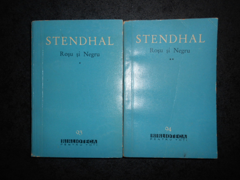 STENDHAL - ROSU SI NEGRU 2 volume | Okazii.ro