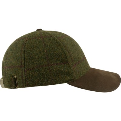 Șapcă de baseball Jack Pyke Lowland din tweed, culoare verde foto