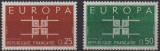 FRANTA 1963, EUROPA CEPT, serie neuzata, MNH, Nestampilat