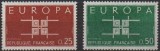 FRANTA 1963, EUROPA CEPT, serie neuzata, MNH, Nestampilat